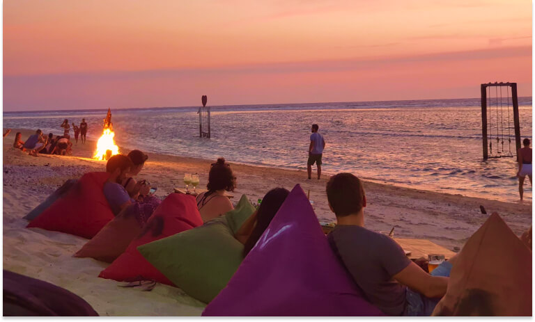 iles gili - plages